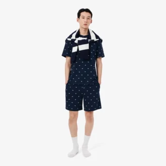 Men’s Crocodile Print Pajama Top
