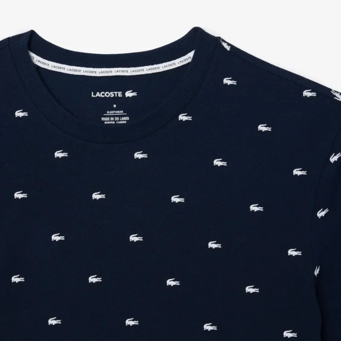 Men’s Crocodile Print Pajama Top