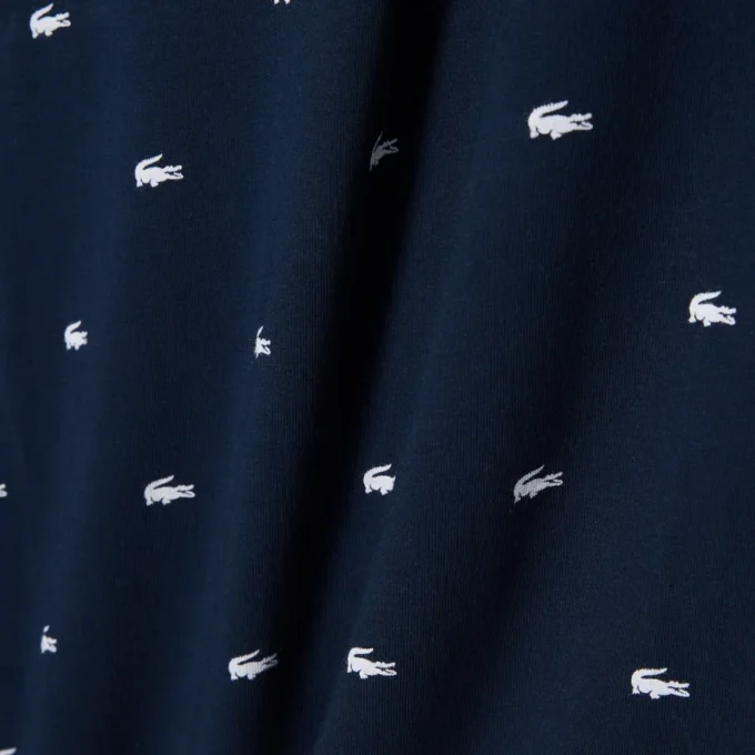 Men’s Crocodile Print Pajama Top