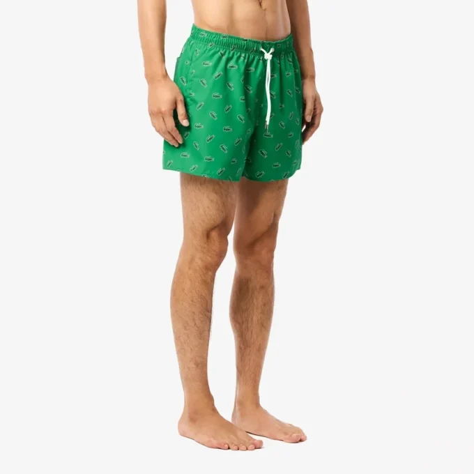 Men’s Crocodile Print Swim Trunks