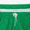 Men’s Crocodile Print Swim Trunks