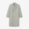 Men’s Double-Breasted Chevron Wool Coat