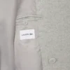 Men’s Double-Breasted Chevron Wool Coat