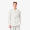 Men’s Double Breasted Embroidered Heritage Badge Blazer