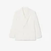 Men’s Double Breasted Embroidered Heritage Badge Blazer