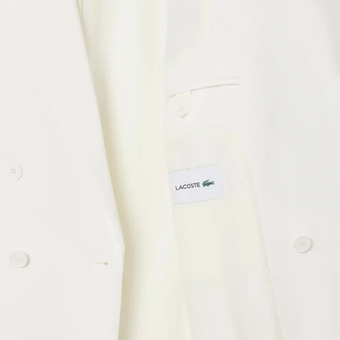 Men’s Double Breasted Embroidered Heritage Badge Blazer