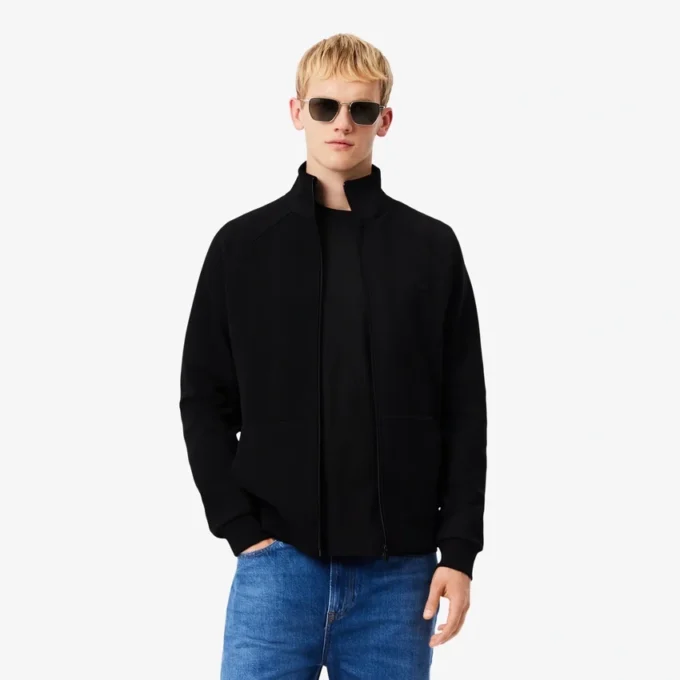 Men’s Double Faced Jersey Zip-Up Sweatshirt