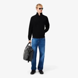 Men’s Double Faced Jersey Zip-Up Sweatshirt