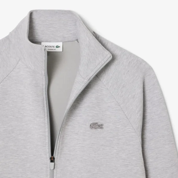 Men’s Double Faced Jersey Zip-Up Sweatshirt