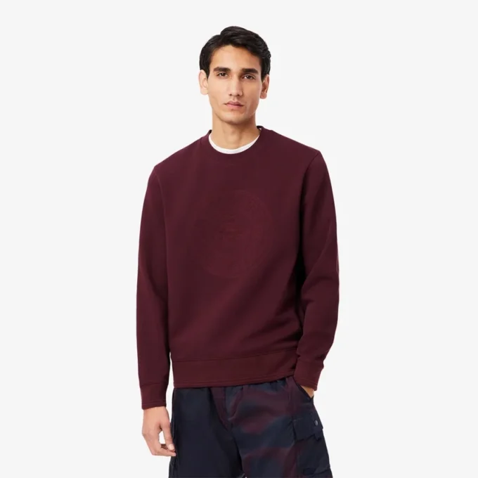 Men’s Embossed Logo Piqua Sweatshirt