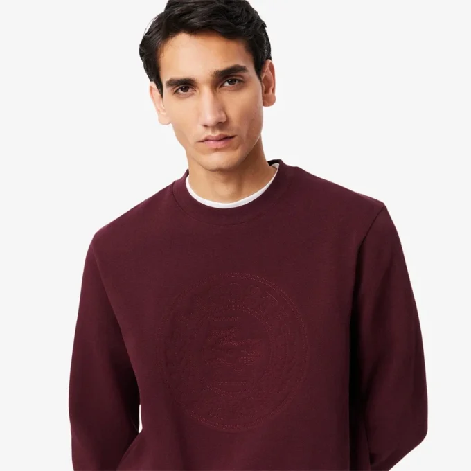 Men’s Embossed Logo Piqua Sweatshirt