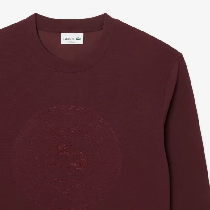 Men’s Embossed Logo Piqua Sweatshirt