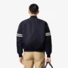 Men’s Embroidered Badge Water-Repellent Bomber Jacket