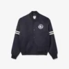 Men’s Embroidered Badge Water-Repellent Bomber Jacket