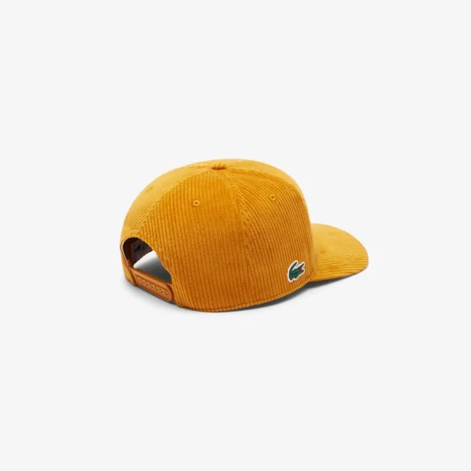 Men’s Embroidered Corduroy Golf Cap