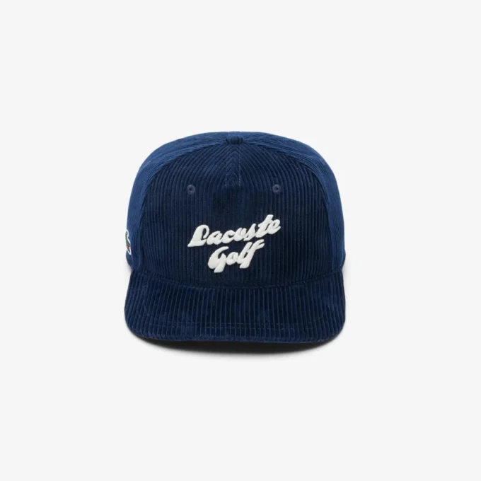 Men’s Embroidered Corduroy Golf Cap