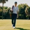 Men’s Embroidered Corduroy Golf Cap