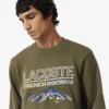 Men’s Embroidered Motif Fleece Sweatshirt