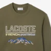 Men’s Embroidered Motif Fleece Sweatshirt