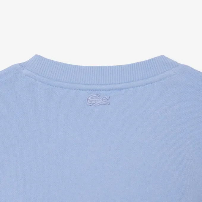 Men’s Embroidered Motif Fleece Sweatshirt