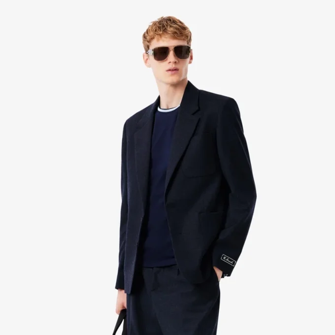 Men’s Felted Wool Blazer