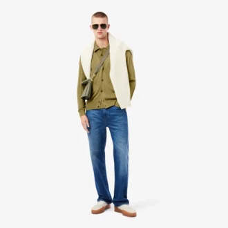 Men’s Fluid Rib Knit Cardigan