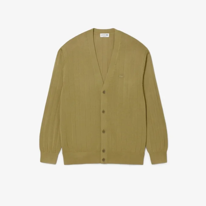 Men’s Fluid Rib Knit Cardigan