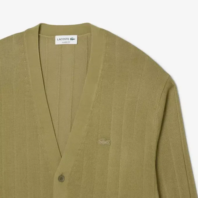 Men’s Fluid Rib Knit Cardigan