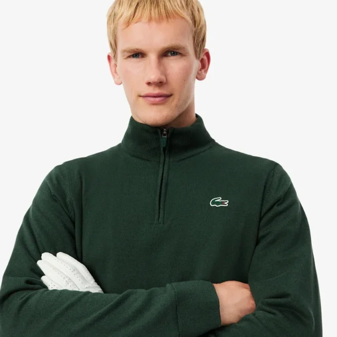Men’s Golf Quarter-Zip Windbreaker Sweater
