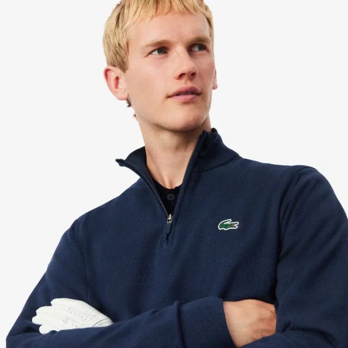 Men’s Golf Quarter-Zip Windbreaker Sweater