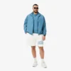 Men’s Graphic Print Cotton Fleece Shorts