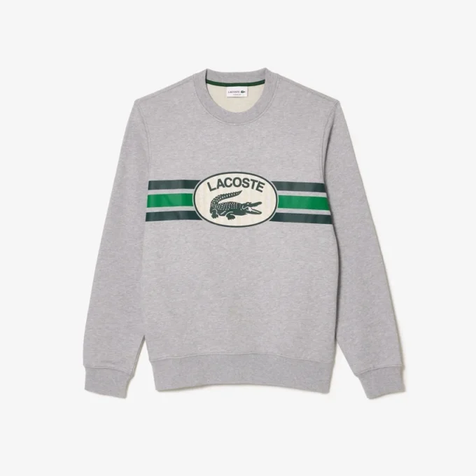 Men’s Graphic Print Fleece Sweatshirt