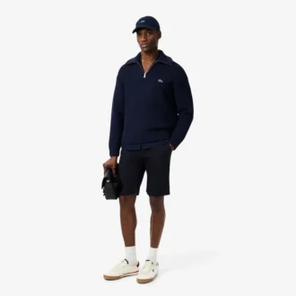 Men’s Half-Zip Heavy Wool Sweater