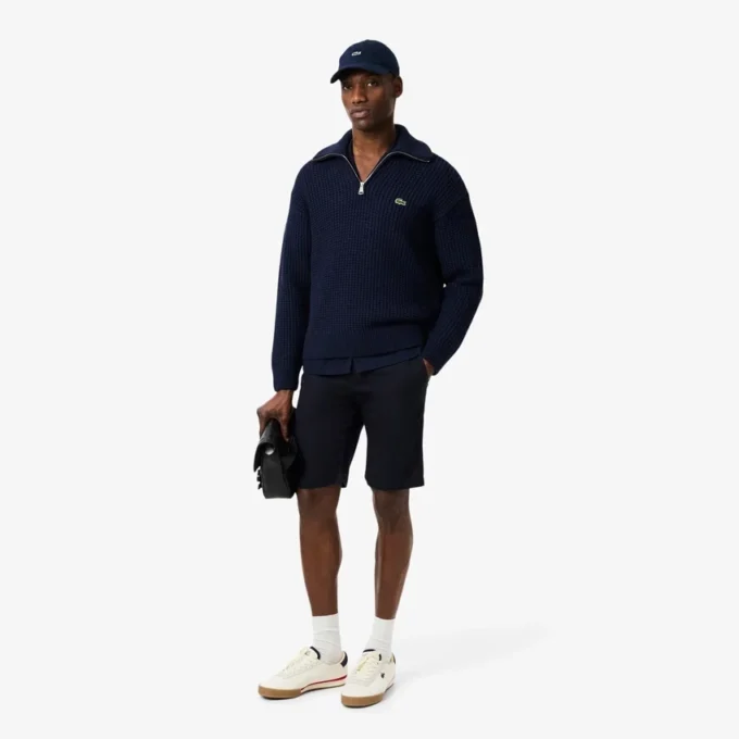 Men’s Half-Zip Heavy Wool Sweater