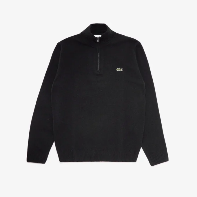 Men’s Half-Zip Wool Sweater