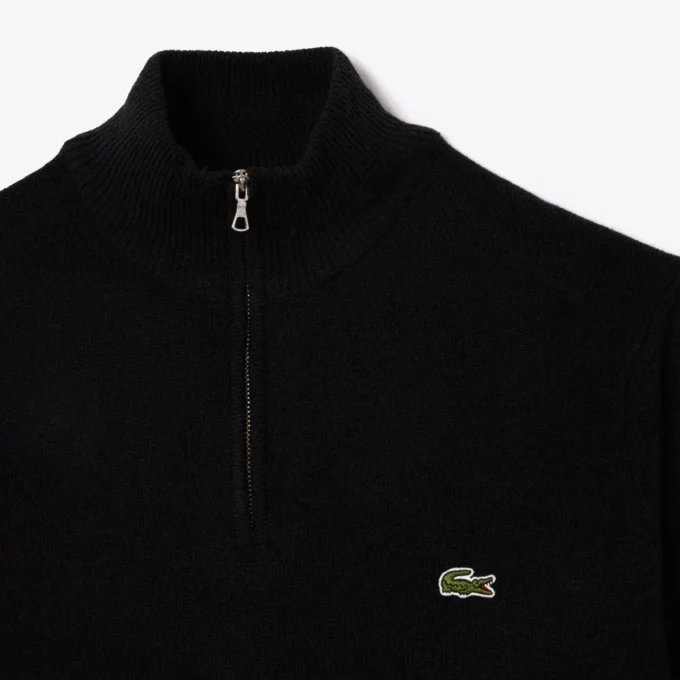 Men’s Half-Zip Wool Sweater