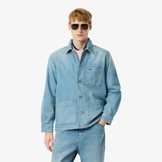 Men’s Heavy Cotton Denim Overshirt