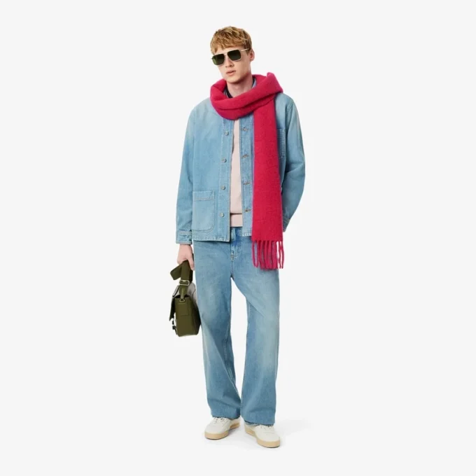 Men’s Heavy Cotton Denim Overshirt