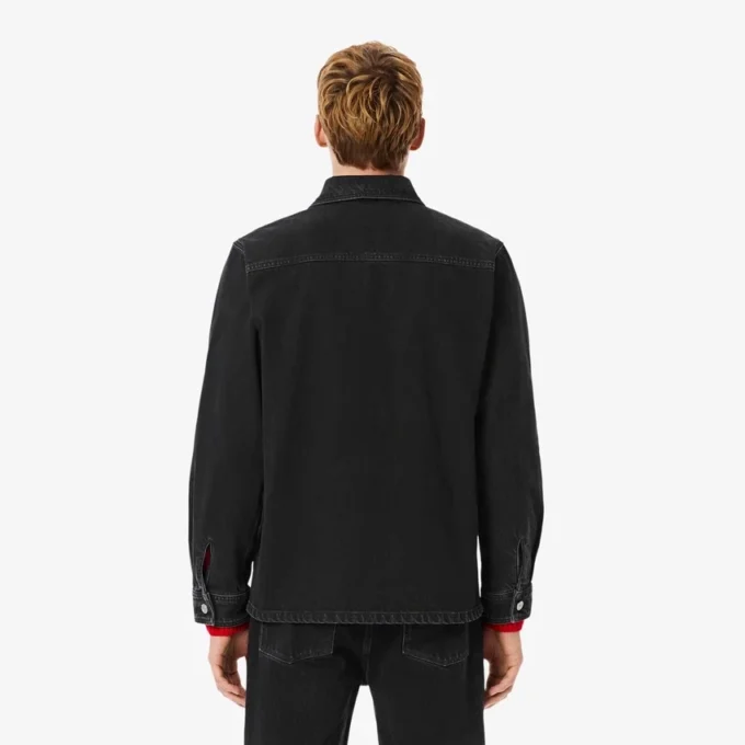 Men’s Heavy Cotton Denim Overshirt