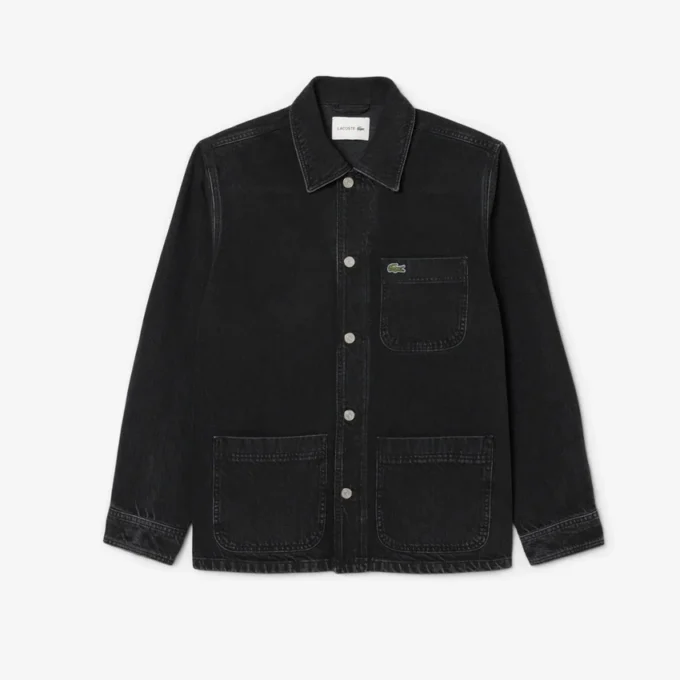 Men’s Heavy Cotton Denim Overshirt