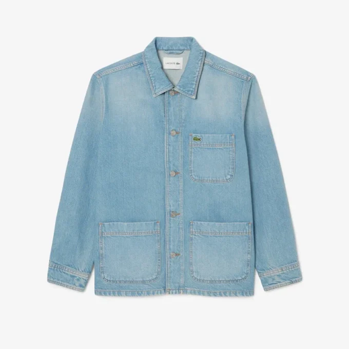 Men’s Heavy Cotton Denim Overshirt