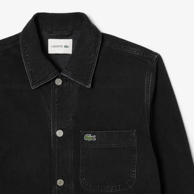 Men’s Heavy Cotton Denim Overshirt