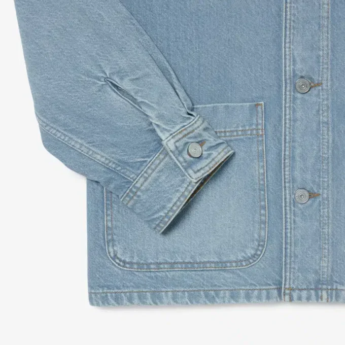 Men’s Heavy Cotton Denim Overshirt