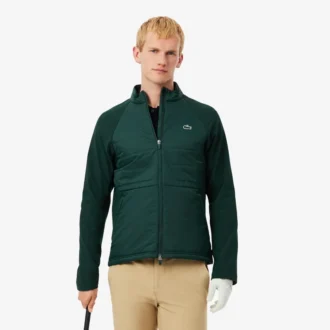 Men’s High-Neck Quilted Golf Jacket