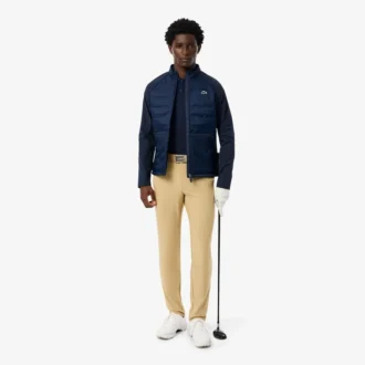 Men’s High-Neck Quilted Golf Jacket