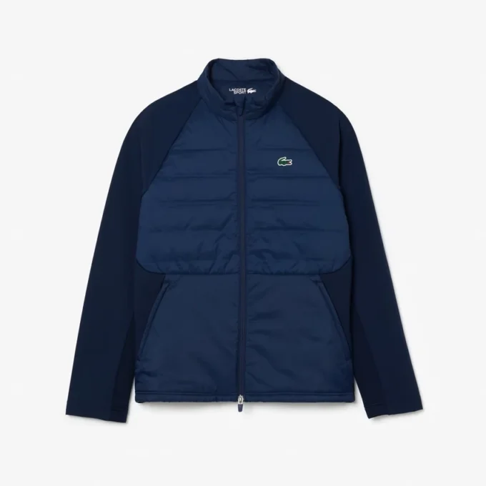 Men’s High-Neck Quilted Golf Jacket