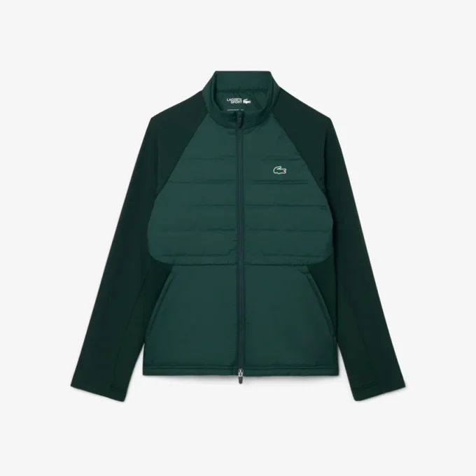 Men’s High-Neck Quilted Golf Jacket