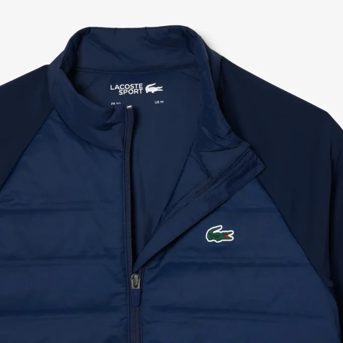 Men’s High-Neck Quilted Golf Jacket