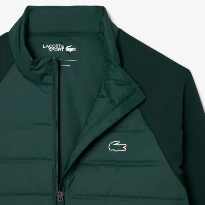 Men’s High-Neck Quilted Golf Jacket