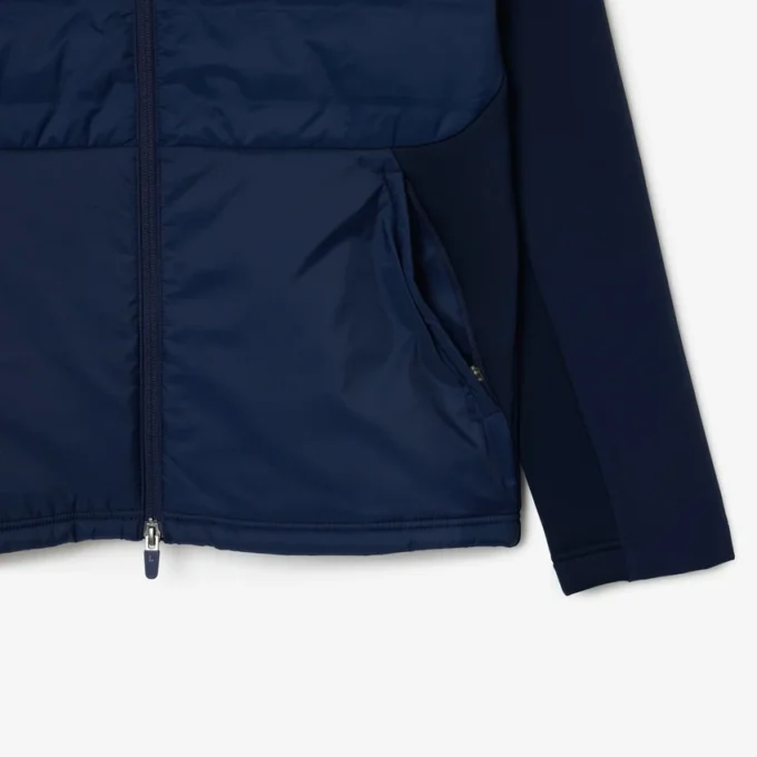 Men’s High-Neck Quilted Golf Jacket
